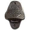 Hardware for You LTD Harley Davidson Wandmontage Gietijzer Flesopener Bevestigingsschroeven Geleverd