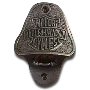 gietijzer antieke stijl Harley Davidson flesopener