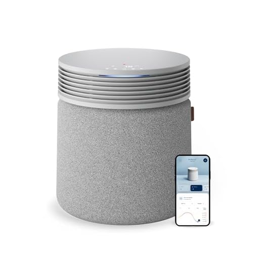 BLUEAIR Air Purifier for Large Rooms & Home - Odor Eliminating Cleans up to 3385 ft², HEPASilent, Smart WiFi, Auto Mode, Doubles as Table, Removes Dust, Smoke, Pet Hair, AHAM Verified, Blue Signature