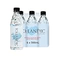 Icelandic Glacial Natural Spring Alkaline Water, 500 ml / 16.9 Fl Oz (Pack of 6)