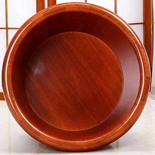 Tina de baño de pies de madera para pedicura Katzowen miniatura 2