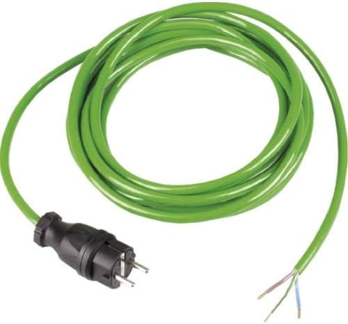 SIROX® 230 V Connection Cable, H07BQ-F, Cable Colour: Green, Length: 5 m