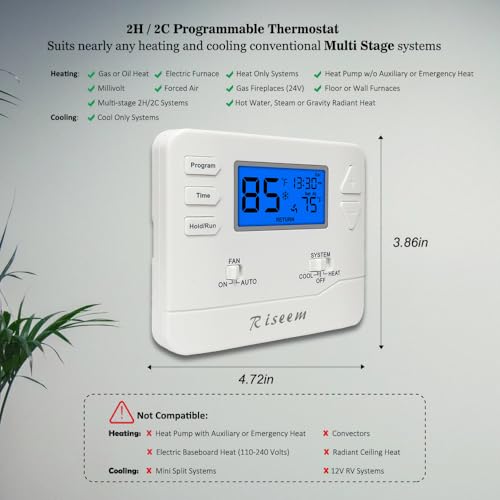 Smart WiFi Programmable Thermostat