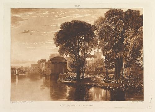 Toile l'Alcôve Isleworth de Turner, tableau décoratif grand format pour grand bureau lumineux