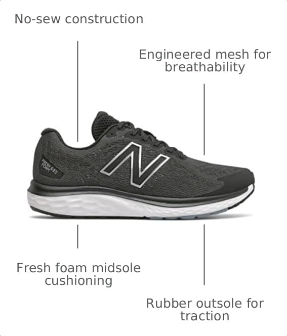Image of New Balance Men's Fresh Foam 680 V7 Running Shoe