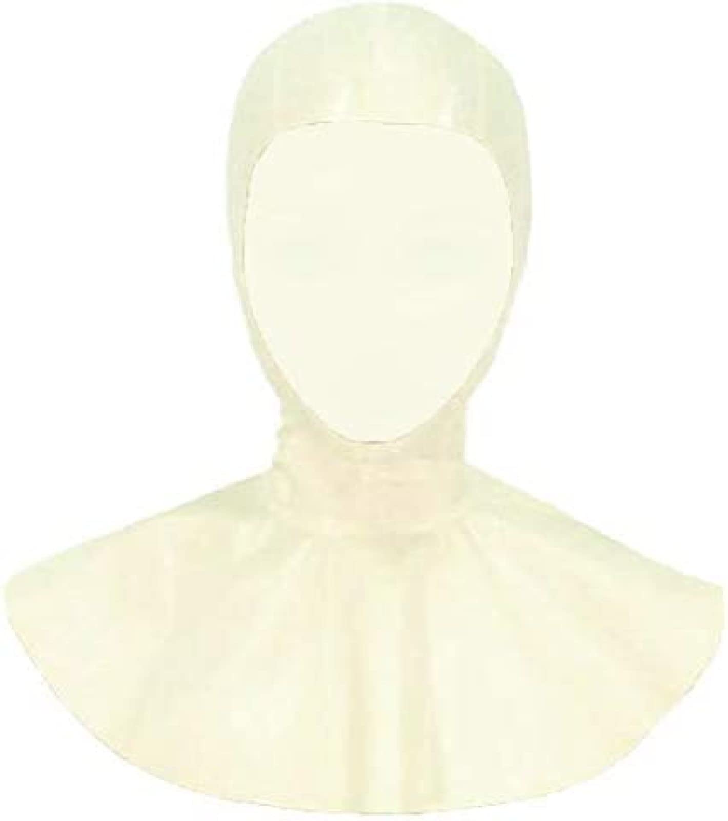 Maschera In Lattice Cappuccio Unisex In Gomma Con Cerniera E Scialle Per Catsuit Wear Club,Piccolo