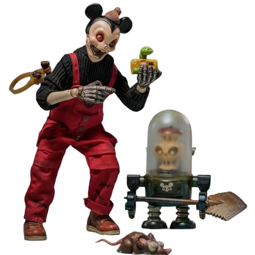 HiPlay AXYTOYS AXY12B-001A Figura de ação em miniatura de ratos de 12 unidades