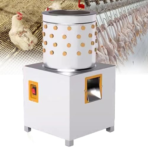 ZHIXUMM Stainless Steel Chicken Plucker Machine 210W