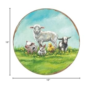 Primitivesbykathyspringanimalsdecorativeplacemat Urban Country Home Decor Primitives by kathy spring animals decorative placemat urban country home decor