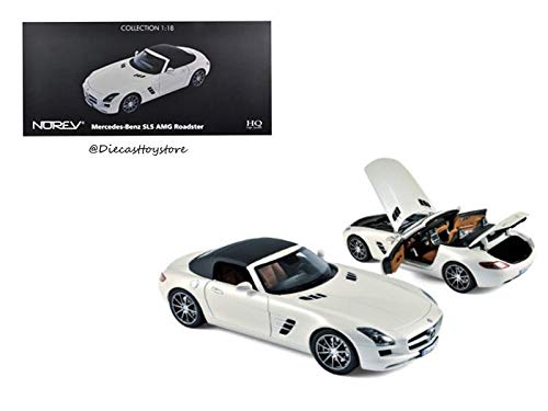 DIECAST 1:18 2011 Mercedes-Benz SLS AMG Roadster 183491 by NOREV
