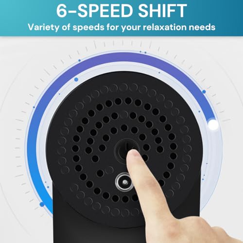 Massage Gun for Deep Tissue, Back Neck Muscle Relief, Percussion Massager for Athletes, Body Back Muscle Massager with 4 Massages Heads & Silent Brushless Motor - Image 4