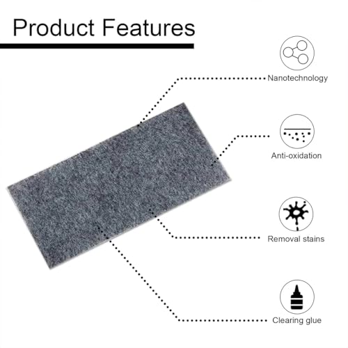 ANFTDCO 5PCS Nano Sparkle Cloth Car Scratch Remover, Multi-Purpose Magic Nanosparkle Wipe Cleaning Cloth to Remove Light Scratch, Auto Scratches Nano Fix Repair Tool, Universal for Vehicles