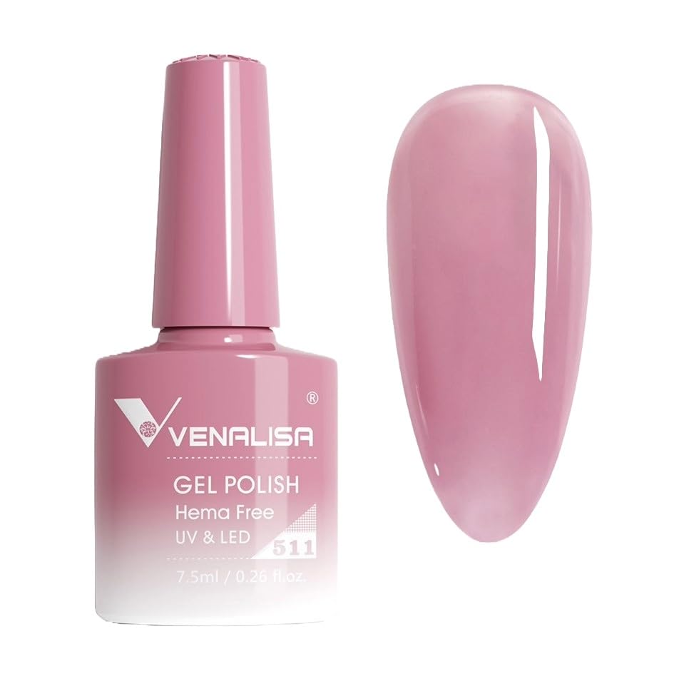 Venalisa Hema Free Gel Polish 7.5ml from Vettsy UV LED Gel Nailpolish Nails Manicure Salon at Home 511-image-49