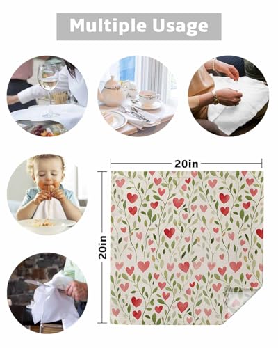 Servilletas de Tela Beige Cuadradas Pack de 4 50.5x50.5 cm miniatura 5