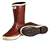 Tingley Pylon MB920B Neoprene Plain Toe Boot, 12-1/2 Inch Height, Mens 10 / Womens 12, Brick Red Upper - Brown Sole