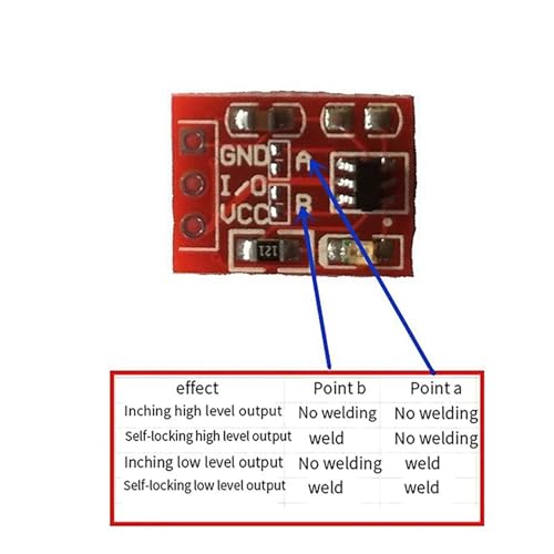 Sensor de botón táctil TTP223 para automatizar lámparas e interruptores de casa 3