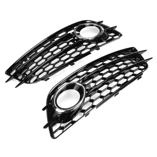 Grilles antibrouillard chrome exclusives pour pare-chocs S4 et A4 B8 S-Line
