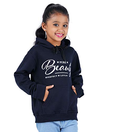 Image of FLEXIMAA Boy's & Girl's Hooded Neck Printed Full Sleeve Hoodies with Pocket