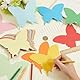 SOFPLATE 8 Set 72 Stück 6 Inch Schmetterlings Papierausschnitte Bastelformen Papierausschnitte Bunte Blanke Schmetterlinge Insekten Tiere Blanke Sommerausschnitte Für Die Schule Das Klassenzimmer Die