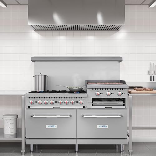 Koolmore KM-CRGB60-LP 60 Inch 6 Burner Commercial Liquid Propane Range thumb #3