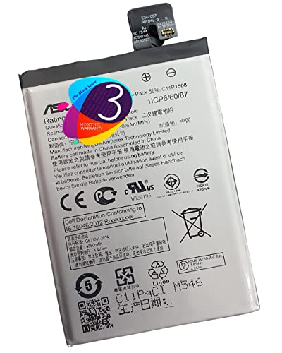 Image of The Black Store Original C11P1508 Battery for Asus Zenfone max ZC550KL 5000Z C550KL Z010AD Z010DD Z010D Z010DA (5000mAh) with 3 Months Warranty