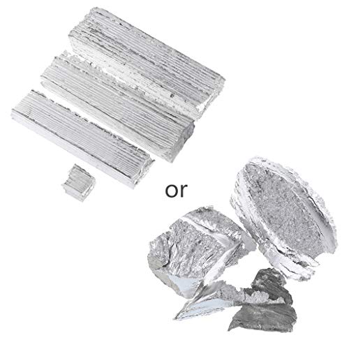 zrshygs Magnesium Ribbon Prime Útil 1pc Magnesio Metal Lingote Alta pureza Productos químicos de Laboratorio 99.9% Aprox. 100 g