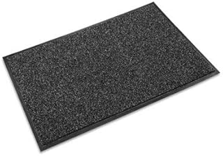 Cross-Over Indoor/Outdoor Wiper/Scraper Mat, Olefin/Poly, 36 x 60, Gray (5 Pack)