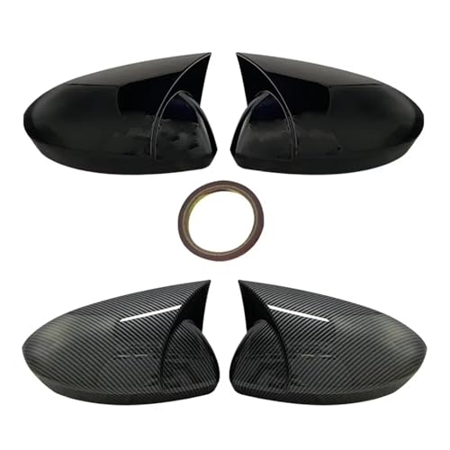Boîtier rétroviseur pour Megane 4 couvercle miroir noir 2016-2021 - 4