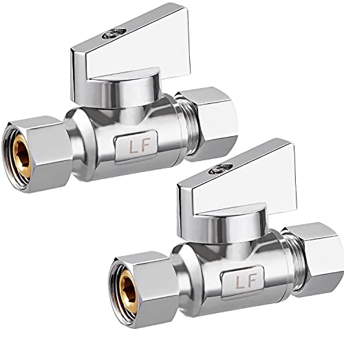 Minimprover 2 Pack Chrome Brass 3/8