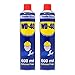 Price comparison product image WD-40 Multi Use Lubricant Spray Original Twin Pack, WD40 Spray Lubricant for Maintenance, Rust Protection, and Water Displacement, on Gears, Threads, and Hinges, 2-Pack
