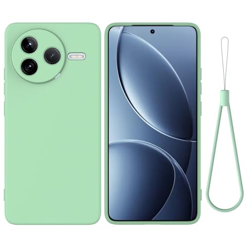 Xiaomi Poco F7 Pro Ή X}zP[X h~ ^ X t̃VR \tg TPU S Jیop[ F VvJo[ Xgoht(Green)