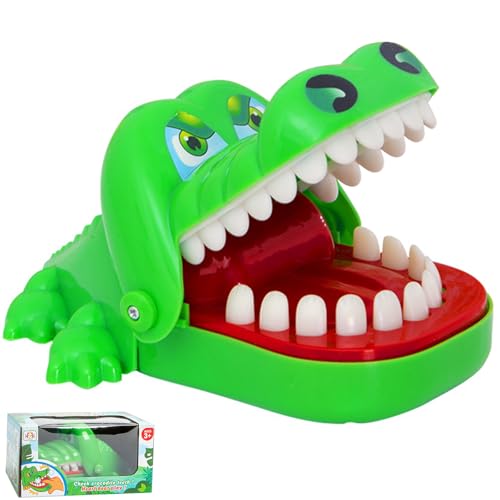 Imagen de YUZHEDM Cocodrilo Sacamuelas Cocodrilo Juguete Sacamuelas Original Dentista Juego Juegos para Fiestas Partir de Juego Familiar Regalo Niños Juguetes de Silicona
