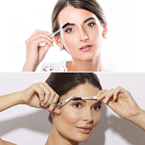 image for Eyebrow Tweezers Women 6Pcs, Full Size Professional Eyebrow Tweezers K