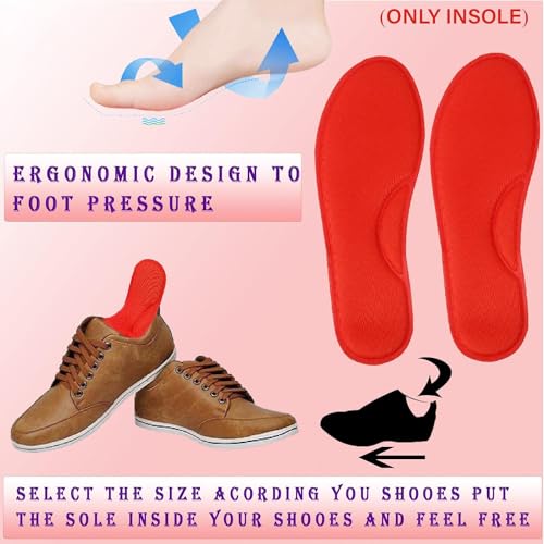Image of BigPlayer Revitalize Your Every Step: Comfort Relaxable Memory Foam Insoles - Elevate All Shoes to Cloud-Like Comfort (Free Size)