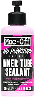 Muc-Off 20216 No Puncture Hassle Inner Tube Sealant, 300 Millilitres - Advanced Bicycle Tyre Sealant For Repairing Inner Tube Punctures Of Up To 4mm