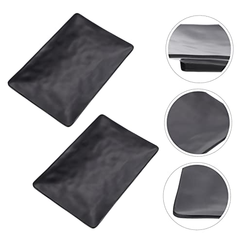 Plato rectangular reutilizable para sushi Lurrose 2 piezas miniatura 5