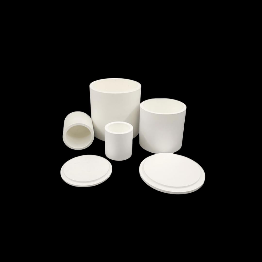 Crogiolo ceramico in nitruro di boro ad alta temperatura - Crogiolo for forno BN durevole for fusione di metalli, fusione di silicati, 1 pz.(3ml*20 * 16 * 18mm)