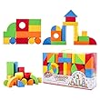 deAO Bauspielblöcke Würfel-Set
