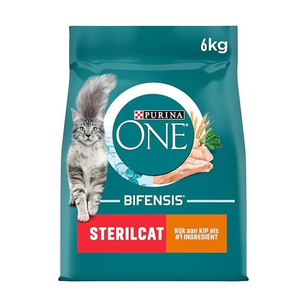 PURINA ONE BIFENSIS Sterilcat Katzentrockenfutter, für kastrierte Katzen, gesunder Stoffwechsel