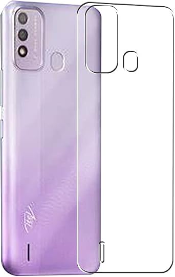 2 Pack Back Screen Protector Film, compatible with itel P37 Smartphone TPU Guard Cover  Not Tempered Glass/Not Front Screen Protectors