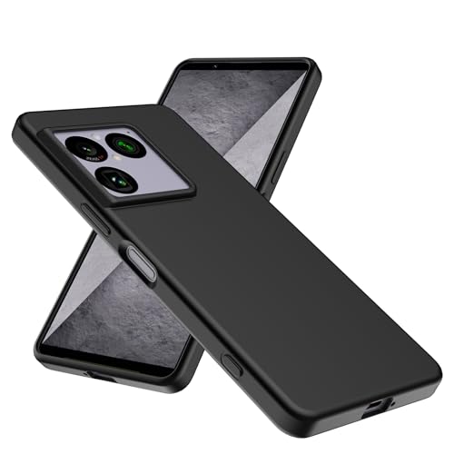 WFTE Coque pour Sony Xperia 1 VIII 5G Housse Etui en Mate TPU Souple Protection en Silicone [Antichoc][Antidérapante] [Anti-Empreintes digitales] Case pour...
