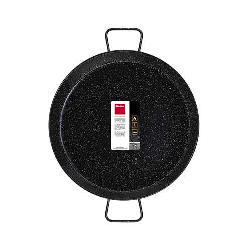 Metaltex - Paellera Acero Esmaltado 12 Raciones 46 cm