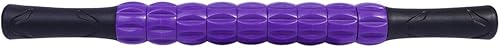 Varilla de masaje para alivio muscular, rodillo de yoga ergonómico para relajación de tejido profundo, cómodo eje de alta elasticidad para muslo,