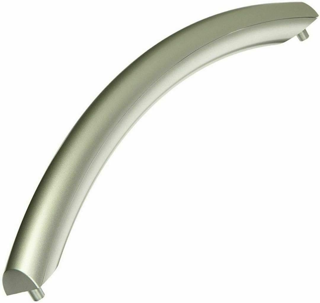 #US Replace Parts Plastic Silver Door Pull Handle Microwave for Samsung SMH1713S SMH1611P ME16K300AS (fant-150525-0526)