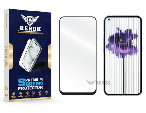 Image of Gorilla Tempered Glass Screen Protector Compatible with Nothing Phone 1 [Pack of 1] | Edge-to-Edge, Bubble-Free, Case Friendly, Easy Installation Kit