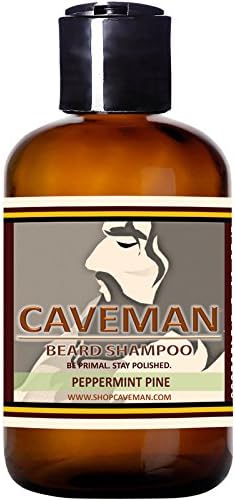 Caveman Beard Wash and Shampoo - Peppermint Pine - No. 1 Men's Beard Wash (4oz)