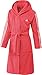 Produktbild adidas Damen Bademantel 3-Streifen, Shock Red/White, S