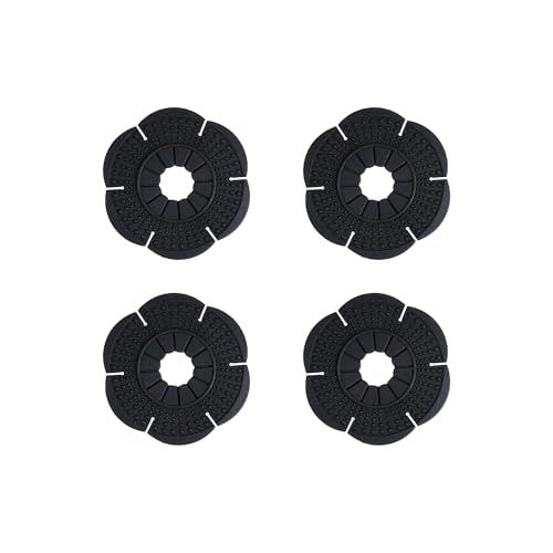 4pcs Universal Sturdy Wiper Hole Cover, Car Flexible Silicone Wiper Pivot Guards And Car Wipers Hole Protector, Windshield Wipers Arm Hole Pad For Windscreen Panel, Reliable Auto Exterior Accessories