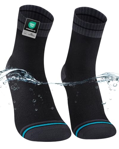 Niorasen Waterproof Socks for Men, Crew Hiking Socks, lightweight