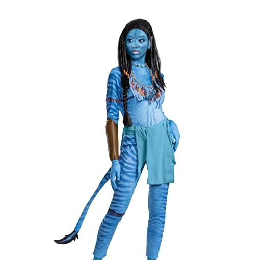 Disfraz de Avatar Deluxe Neytiri para adultos, talla L (44-46)